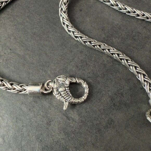 Clocks and Colors Scorpion Woven Chain- 60cm - Picture 2 of 5